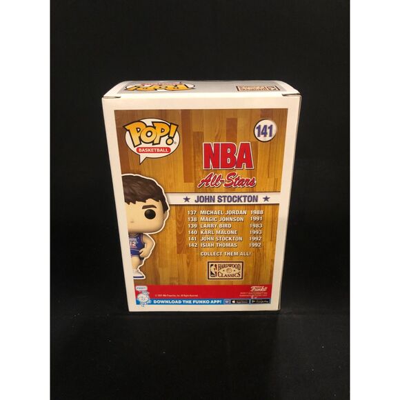 John Stockton #141 - NBA All-Stars 4" Funko Pop - Picture 3 of 6